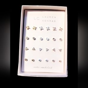 LC Lauren Conrad 24 Piece Earring set